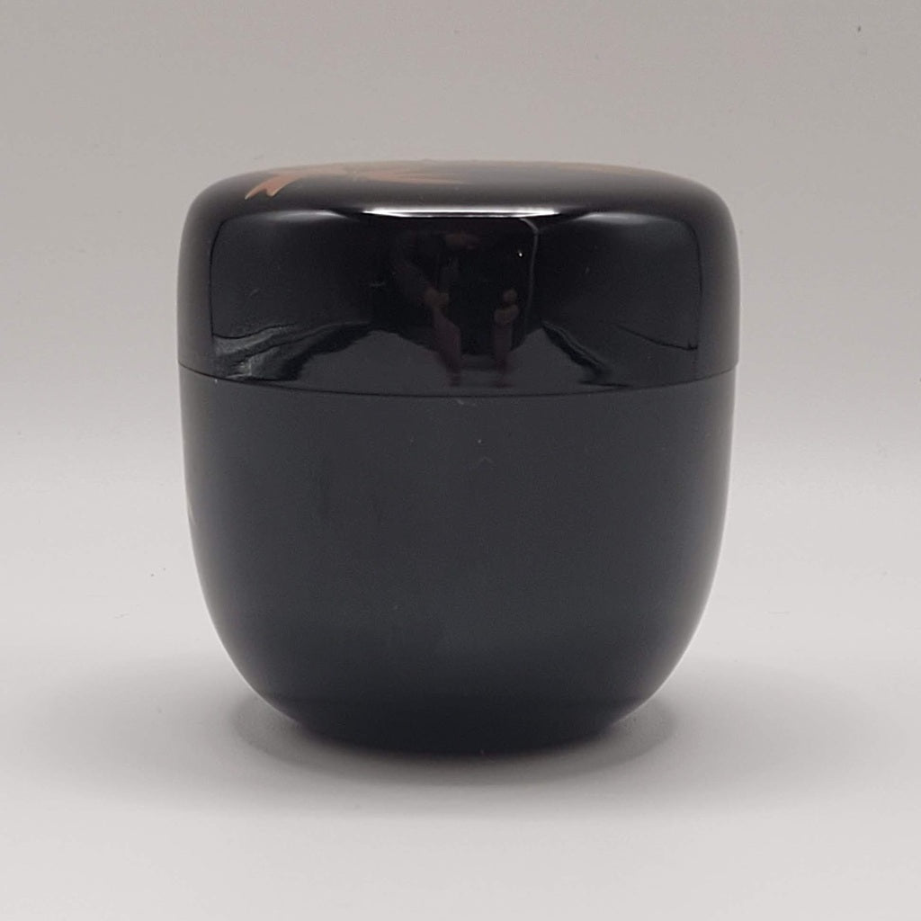 Japanese tea caddy Shuchiku maki-e 朱竹蒔絵 Yōhō
