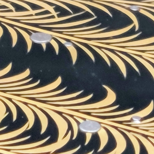 Vintage japanse theebus Yanagi 花鳥画 wilgenmotief maki-e Shunpō