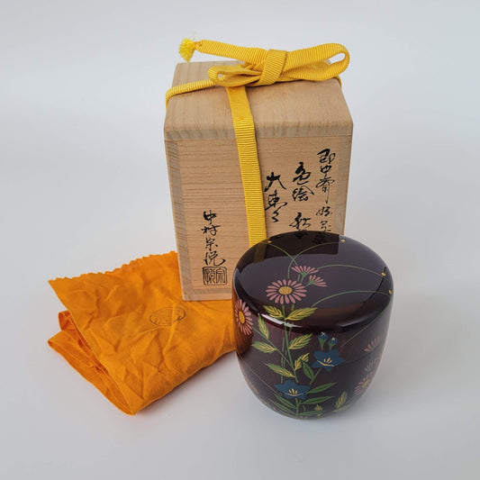 Akikusa (Autumn Grasses) ō-natsume by Nakamura Sōetsu