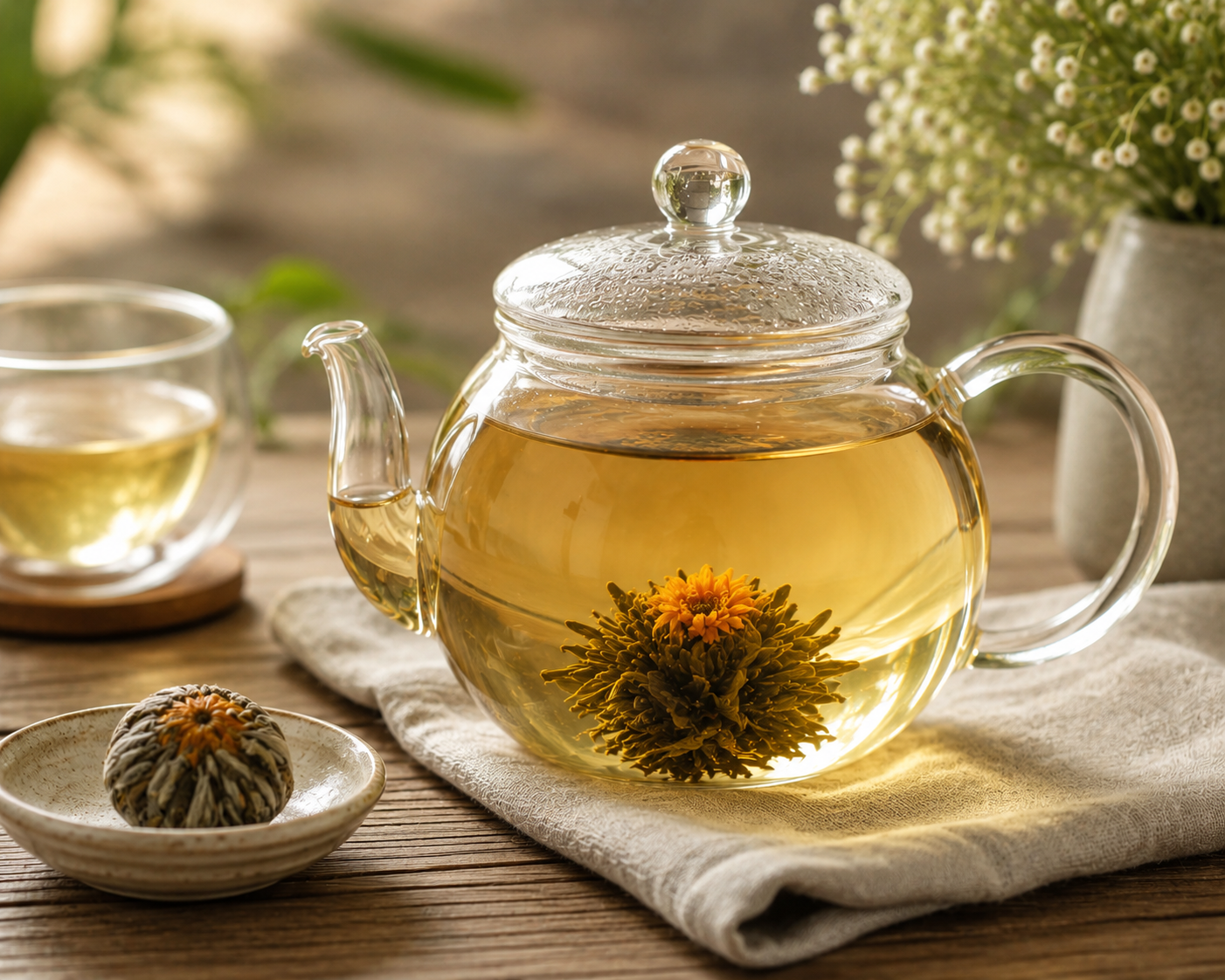 Tea Flowers Calendula